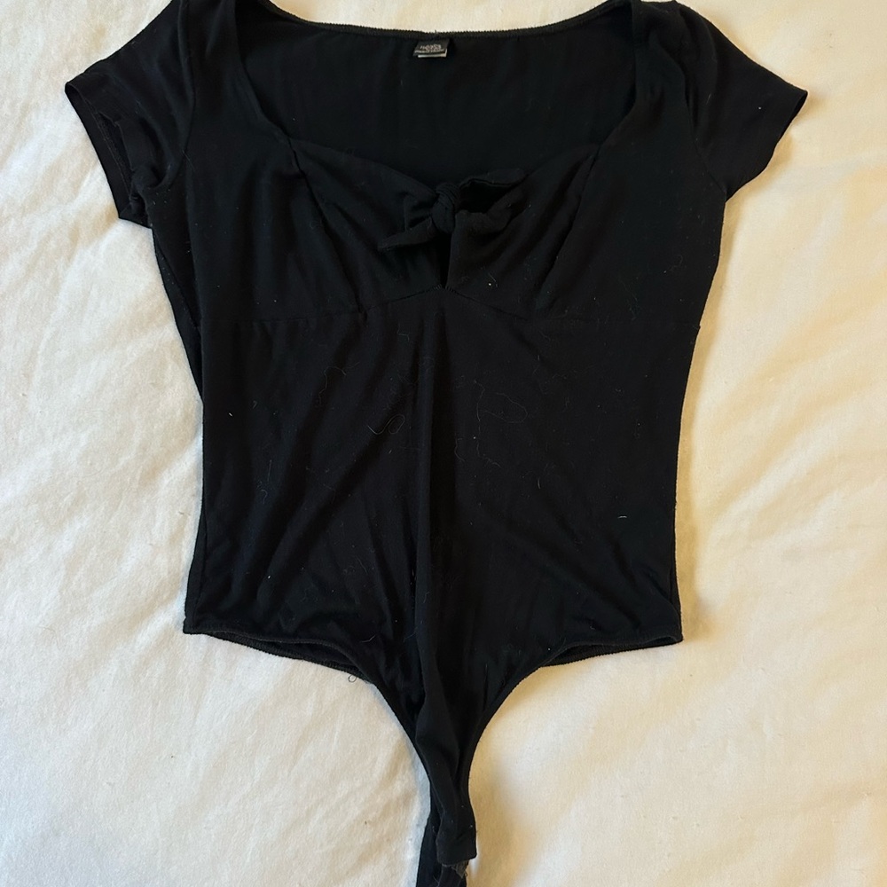 Women's Black Bodysuit